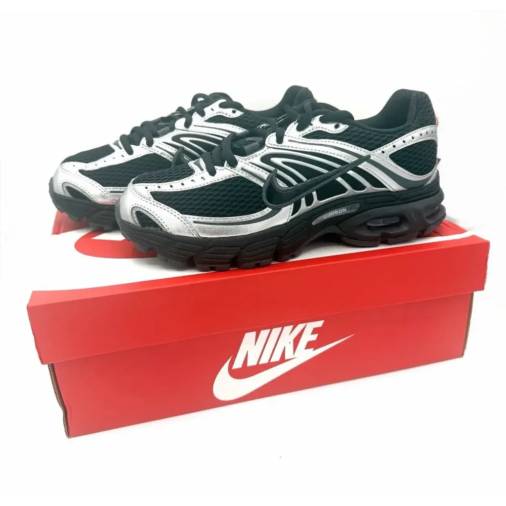 NEW Womens Size 7 Nike Air Max Moto 2k Black Silver Trainer Running Sneakers